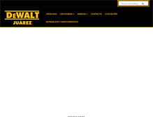 Tablet Screenshot of dewaltjuarez.com